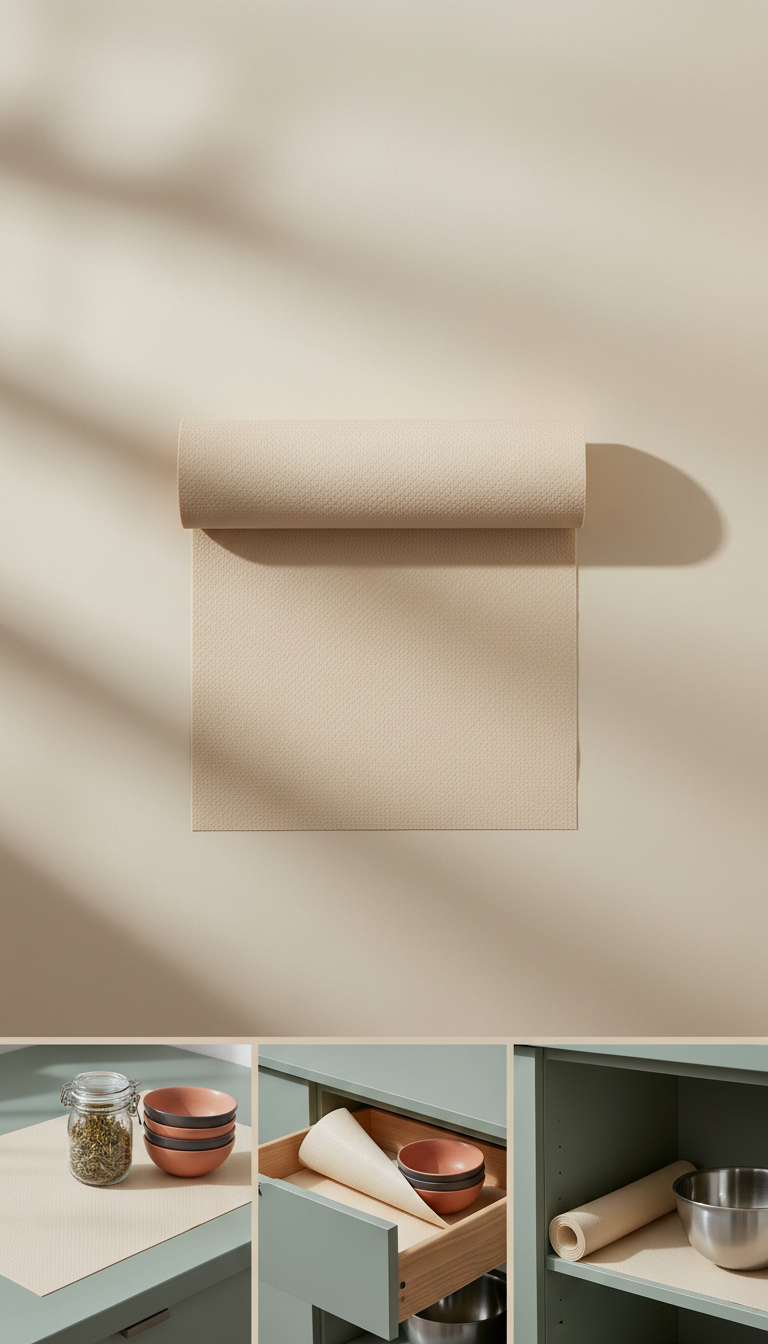 Oat High-Grip Shelf Liner Roll
